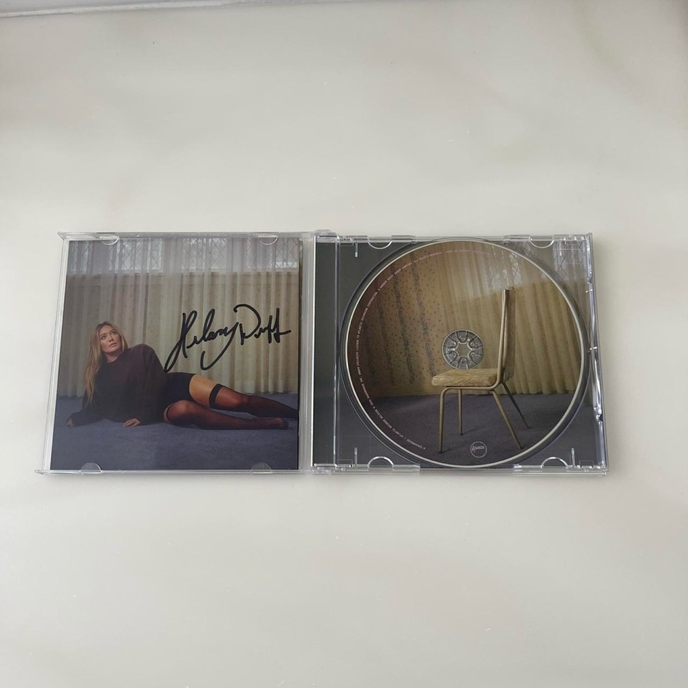 Signed Hilary Duff Luck or Something CD